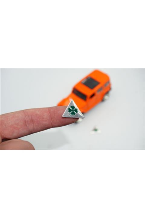 Alfa Romeo Yonca Oto Anahtar 3m Metal Alaşım Logo 2li Set