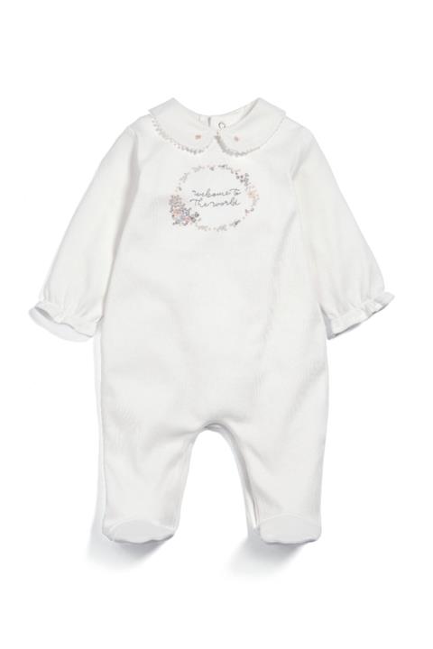 Mamas Papas Unisex Bej Bebek Body & Zıbın