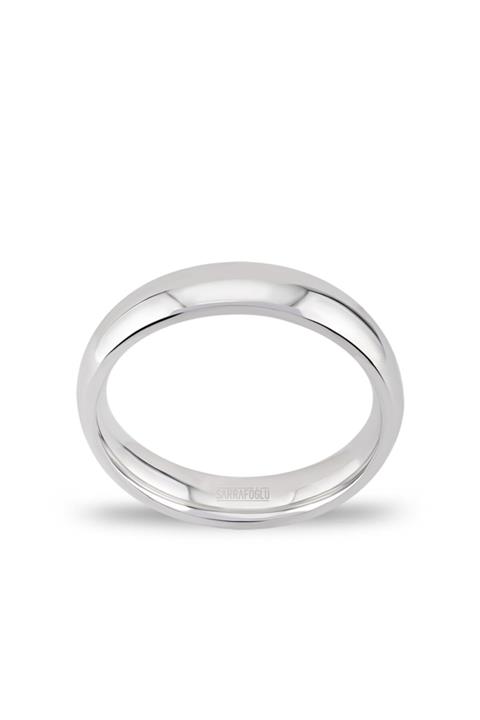 Sarrafoğlu Gri Alyans Yüzük