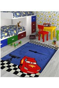 Eko Halı Kids 523 Car Blue Black D Çocuk Halısı