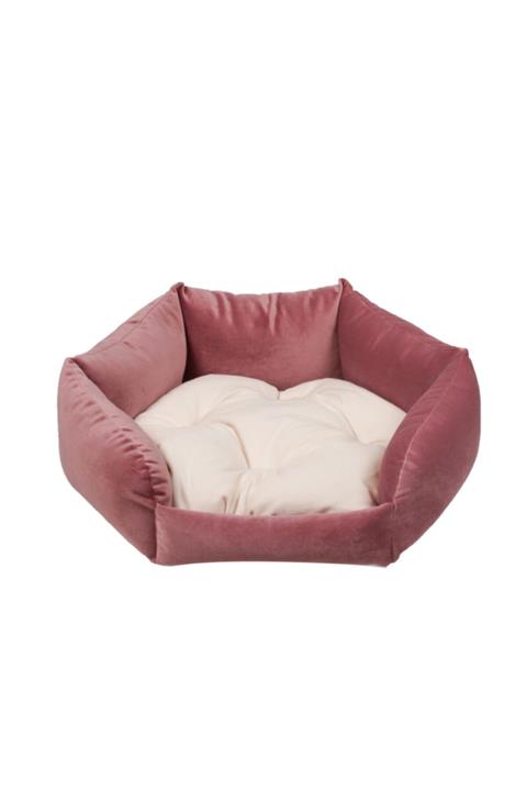 RENKLİ EV TASARIM Istanbul Model Pembe Kedi - Köpek Yatakları