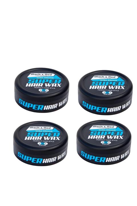Black Red WAX ULTRA STRONG 4 LÜ SET