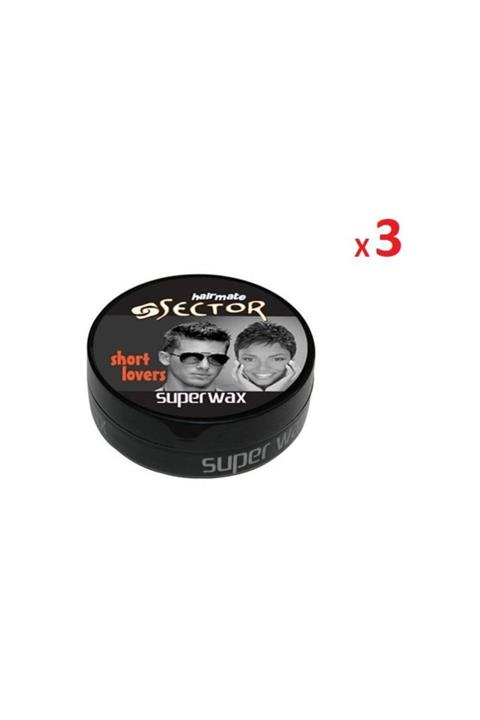 Sector Wax Hair Mate 3 X 150ml