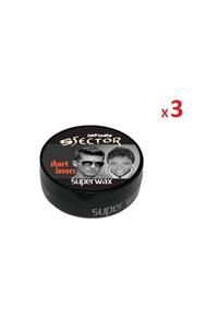 Sector Wax Hair Mate 3 X 150ml