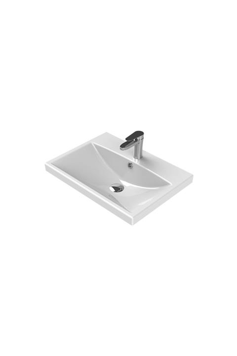 TURKUAZ Elite 60 Cm Etajerli Lavabo