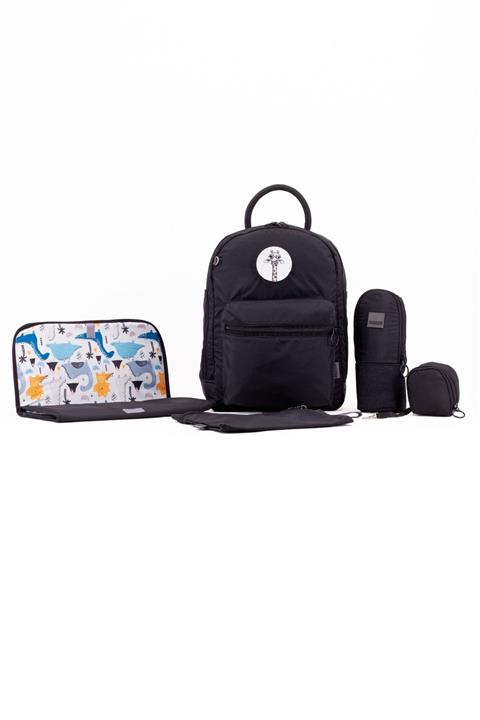MUCCO Bobi Siyah Anne Bebek Bakım Çanta Seti