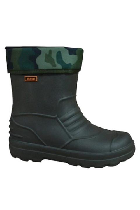 AkınalBellaa Kısa Haki Çizme Çoraplı