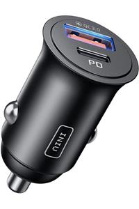 Anunnaki 60w Araç Hızlı Şarj Cihazı Qc 3.0 5a Pd Usb + Type C Araç Şarj Aleti