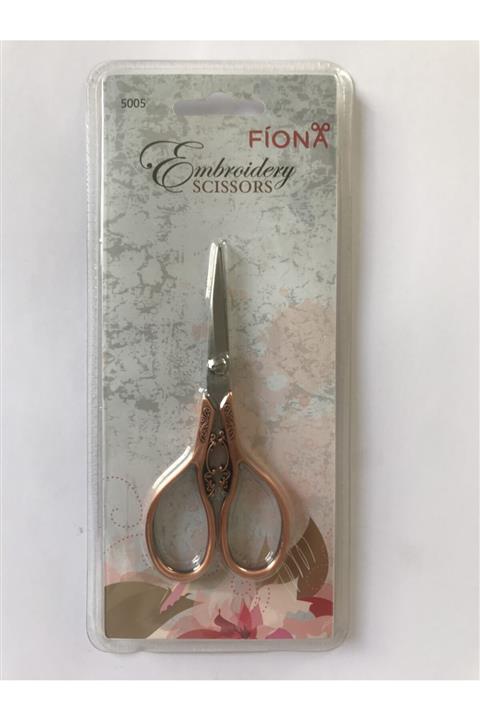Fiona İstanbul Süslü Makas Rose Renk/ 11cm