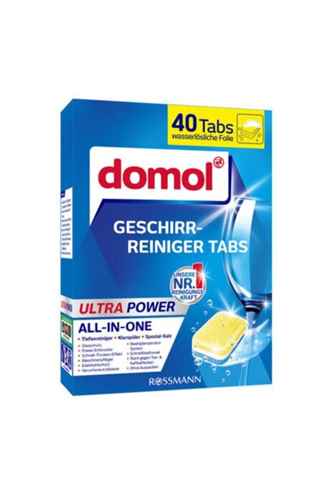 DOMOL Bulaşık Makinesi Tableti Multi Performance 40'lı