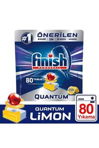 Finish Quantum Bulaşık Makinesi Deterjanı 80 Tablet Limon