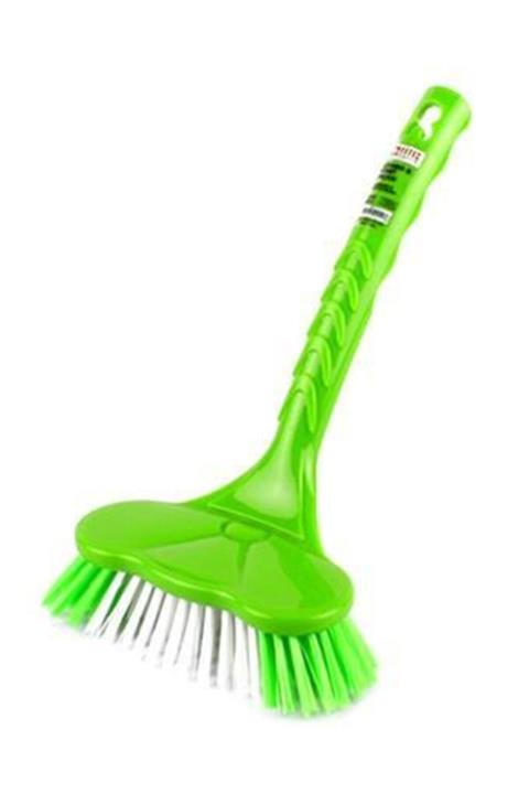Bifirsat Plastik Saplı  Tuvalet Küvet Lavabo Evye Yıkama Temizleme Fırçası