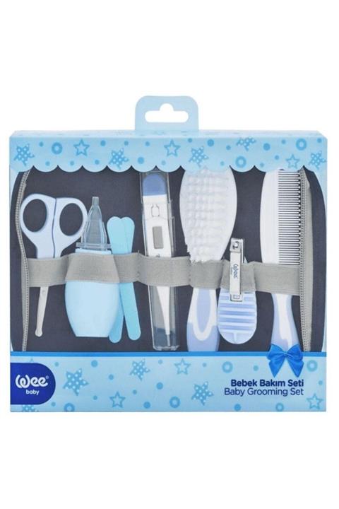 Wee Baby Bebek Bakım Seti - Mavi