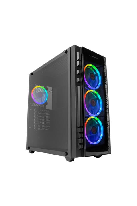 Rampage X-tıtan Rc99 600w 80 Plus Bronze Temper Camlı 4 Adet Rgb Fanlı Usb 3.0 Gaming Oyuncu Kasası