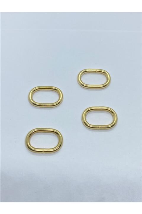 Aklar Çanta 50 Adet Oval Halka Light 2,5cmx4mm
