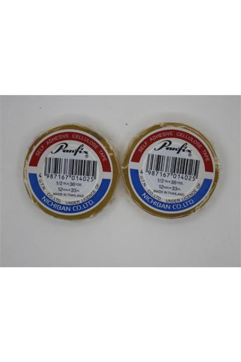 Panfix Şeffaf Bant 12 X 33 Mt (2adet)