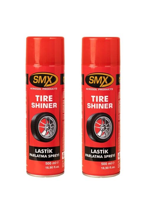 SMX 2 Adet Lastik Parlatma Spreyi 500 Ml