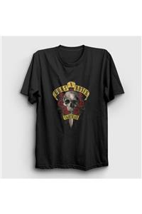 Presmono Unisex Siyah Nightrain Guns N' Roses Tişört 56913tt