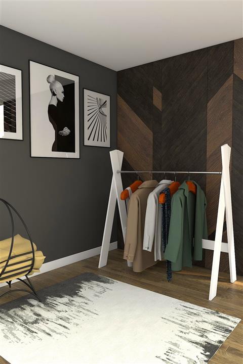 Ünay Mobilya Elbise Askılığı