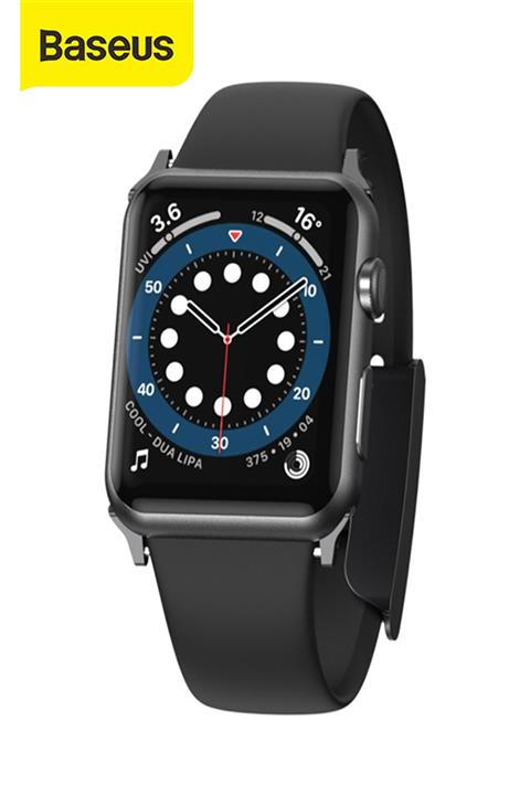 Baseus Slip-thru Apple Watch 6-se-5-4-3 38mm-40mm Silikon Kordon Kayış