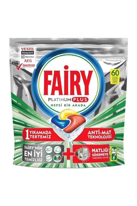 Fairy Faıry Platınum Plus Bulasık Makınası Kapsulu 60lı