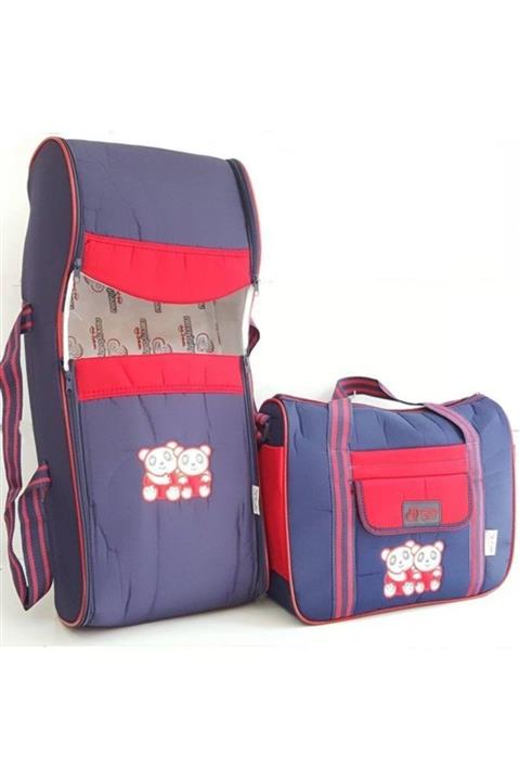 Nenny Baby Hayvan Fiğürlü Sevimli Ayıcık Bebek Taşıma Seti