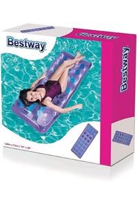 BESTWAY Yastıklı Bardaklı Şişme Yatak