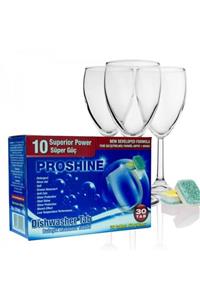 L'ROUGE Clever Home Care Proshine Bulaşık Makinesi Tableti 30 Tablet Konsantre