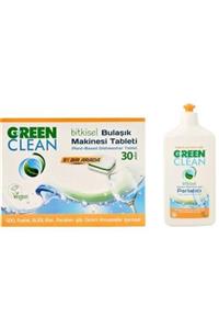 Green Clean Bulaşık Makinesi Tableti 30 Adet+parlatıcı 500 ml
