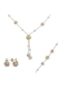 Ema Jewellery Kadın Gold Altın Trend Set