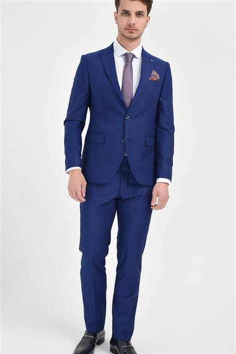 Morven BASİC REGULAR TAKIM ELBİSE Saks Mavisi - 2861300