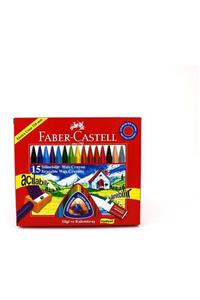 Faber Castell 15'li Silinebilir Wax Crayon Pastel Boya 12271