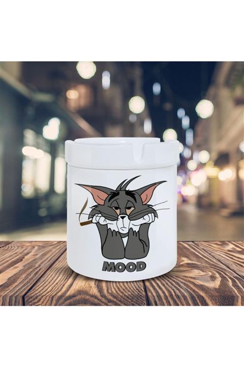 Asilmeydan Mood Küllük Tom Ve Jerry Yorgun Tom Baskılı Kül Tablası K-171