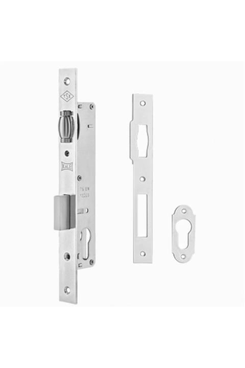 Kale Kilit 155 25 Silindirli Daire Kilidi Makaralı Nikel