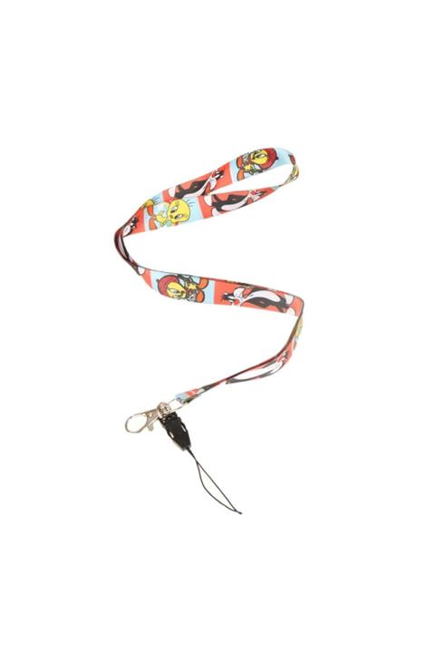 Attach Kedi Ve Kuş Tasarım Boyun Askı Ipi