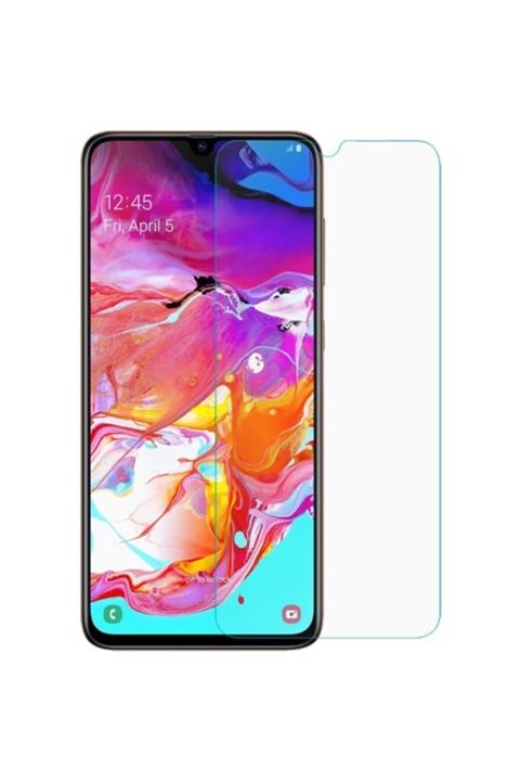 Aksesuarkolic Samsung Galaxy A70 Temperli Ekran Koruyucu Kırılmaz Cam