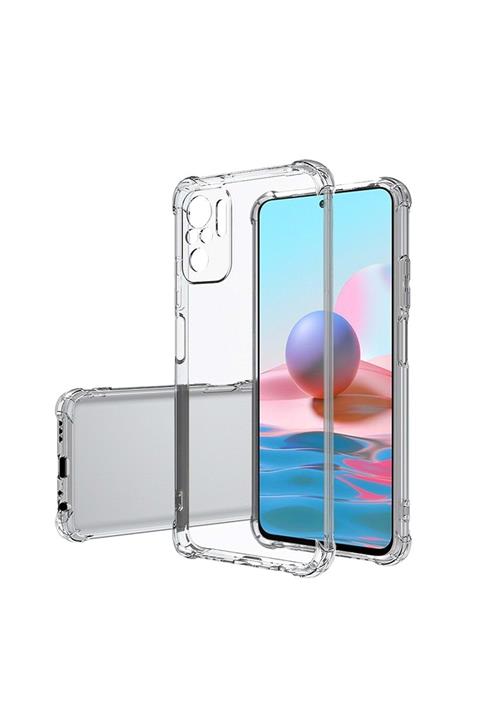 Xiaomi Redmi Note 10 Pro Kılıf Kamera Korumalı Nitro Anti Shock Silikon