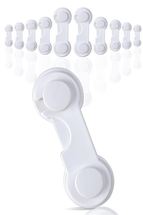 HerkeseUygun 10 Adet Dolap Kapak Kilidi