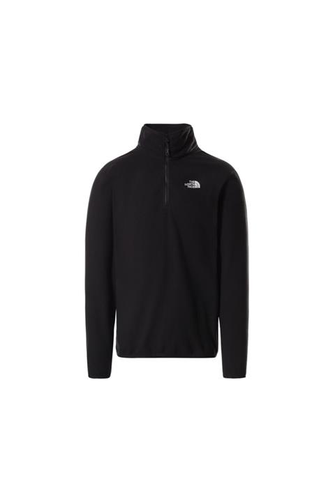 THE NORTH FACE M 100 Glacier 1/4 Zp Erkek Outdoor Polar Nf0a5ıhpjk31 Siyah