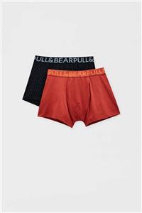 Pull & Bear 2’Li Renkli Boxer Paketi