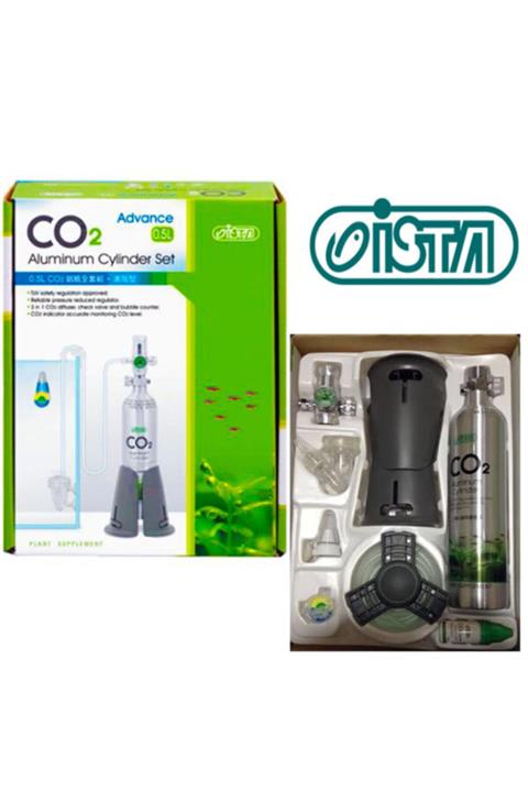 HİLALSHOP Ista Co2 Aluminyum Cylinder Set 0,5 Lt Advance