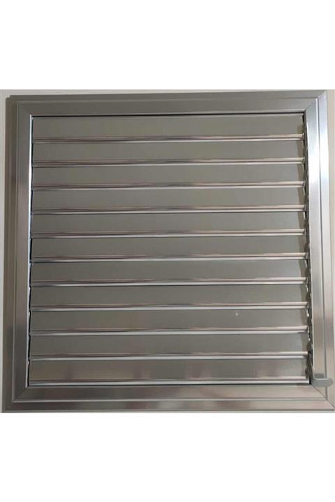 Hiber Alüminyum Parlak Eloksal Alüminyum Menfez 50x35