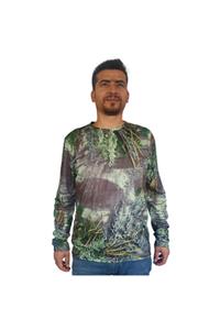 elifeoutdoor Antler Adaçayı Desen Uzun Kollu Tshirt Xxl