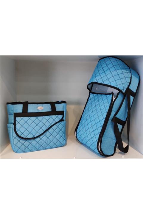 missi baby 2'li Anne Bebek Bakım Çantası Ve Portbebe (takım)