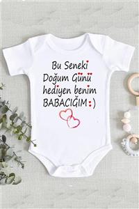 hamiletshirtum Doğumgünü Baba Hediye Zıbın Body