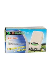 Rs Electrical Rs 980 Akvaryum İçin Pilli Hava Motoru