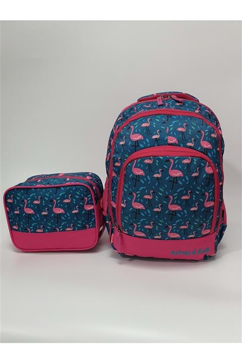 ASTRAL 1621 Ortopedic Ilk Okul Çantası - Petrol Yeşil - Tek Ebat