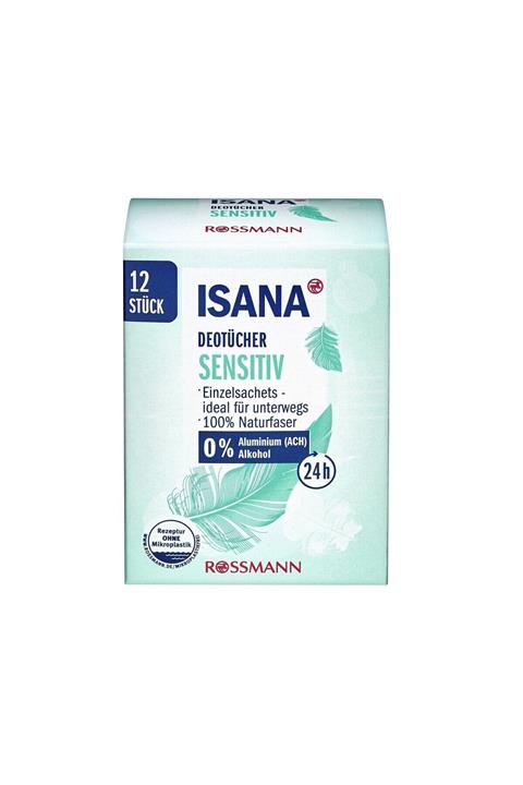 ISANA Hassas Deodorantlı Islak Mendil