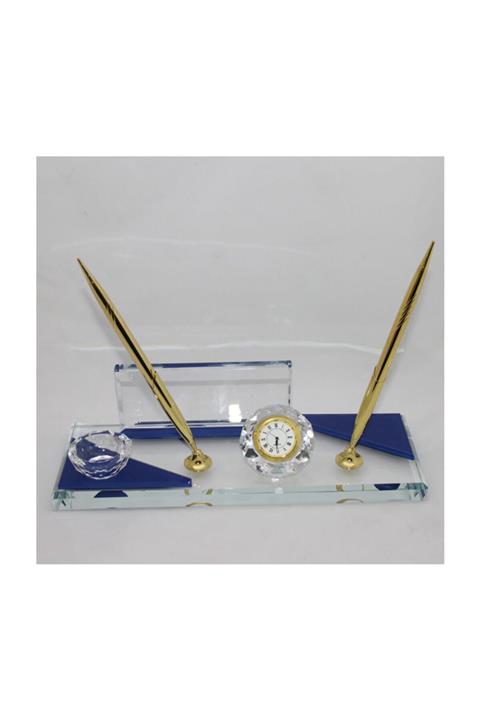 Gündoğan Kristal Lüks Renkli Kristal Masa Isimliği