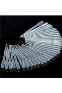 New Eco 500 Adet 3ml Taksimatlı Plastik Pastör Pipeti Likit Pipeti Damlalık